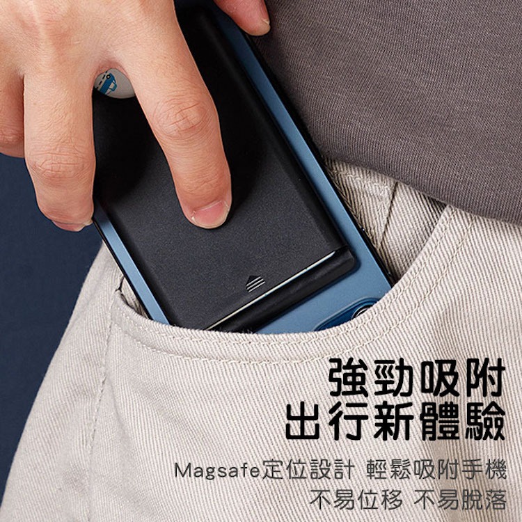 磁吸卡片包 磁吸式手機支架 Magsafe 卡夾 卡包  適用iPhone-細節圖8