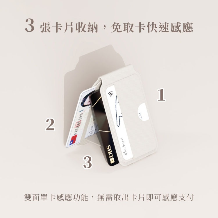 OneMore MagSafe 磁吸支架卡包-細節圖4