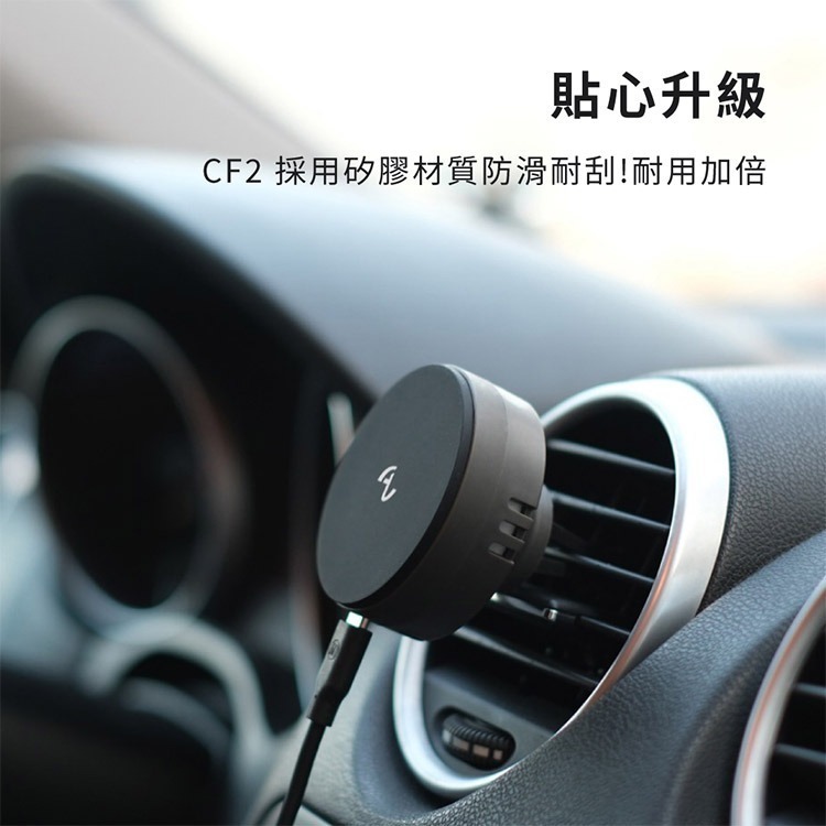 Allite CF2 Qi2 三合一 MagSafe 磁吸充電香氛手機架｜支援最新Qi2 無線充電協議-都市沉穩黑-細節圖6