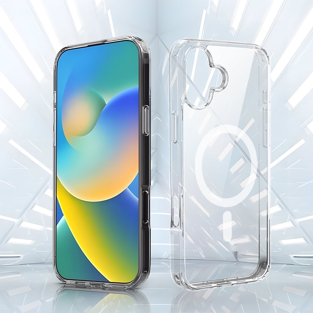 【SHOWHAN】iPhone 17/16全系列 四角強化TPU矽膠+PC背板氣囊防摔空壓殼-磁吸款-細節圖9