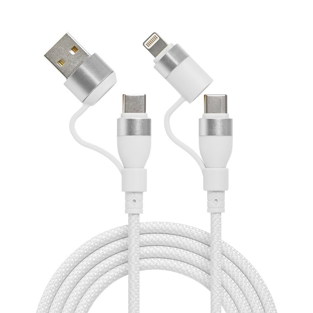 【限時購】馬卡龍 四合一 PD編織快充線 60W充電線-規格圖9