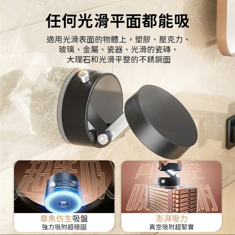 SHOWHAN 全新升級 吸盤磁吸車載支架手機支架A2-細節圖6