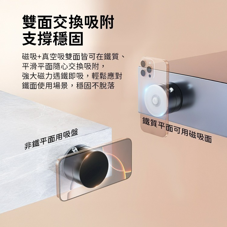 SHOWHAN 全新升級 吸盤磁吸車載支架手機支架A2-細節圖9