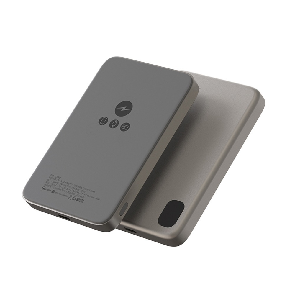 POLYBATT 鋁合金三用快充無線磁吸石墨烯行動電源5000mAh-規格圖10
