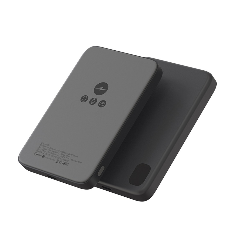 POLYBATT 鋁合金三用快充無線磁吸石墨烯行動電源5000mAh-規格圖10