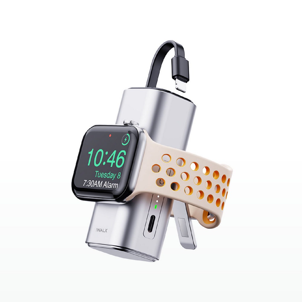 iWALK Watch Mini 手錶二合一行動電源 無線充電 Apple Watch  支架行動充-規格圖11