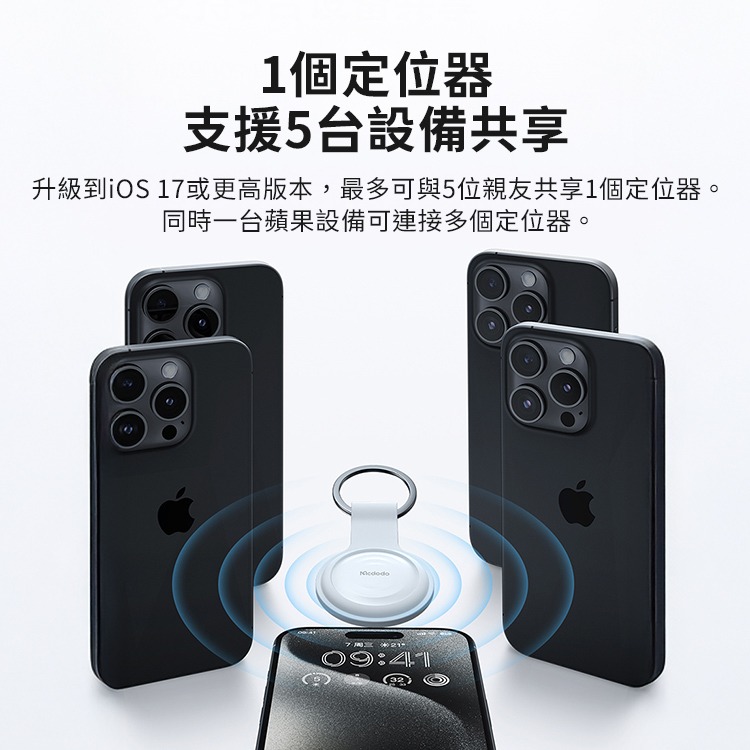 Mcdodo 麥多多 SmartTag 智能定位防丟器 AT-720-細節圖7