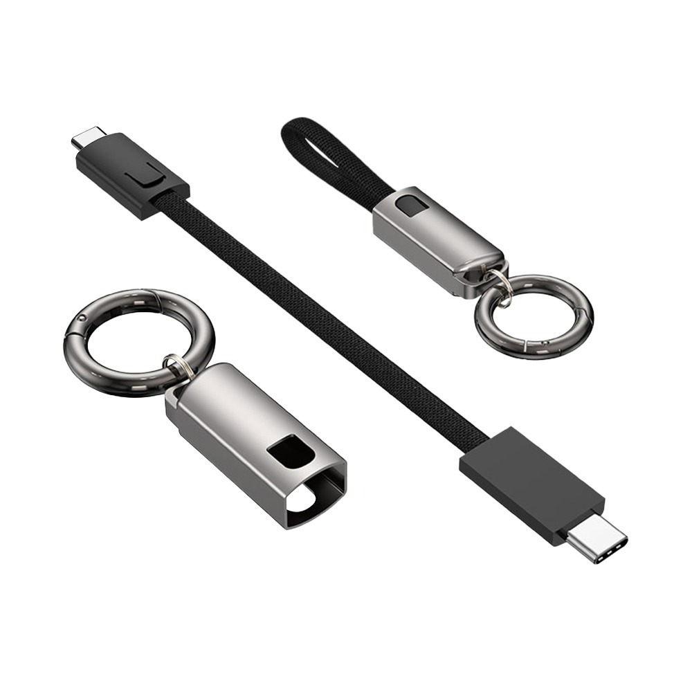 Mr.OC 橘貓先生 創意便攜鑰匙扣快充充電線 60W 雙Type-C / 30W Type-C to 蘋果-規格圖10