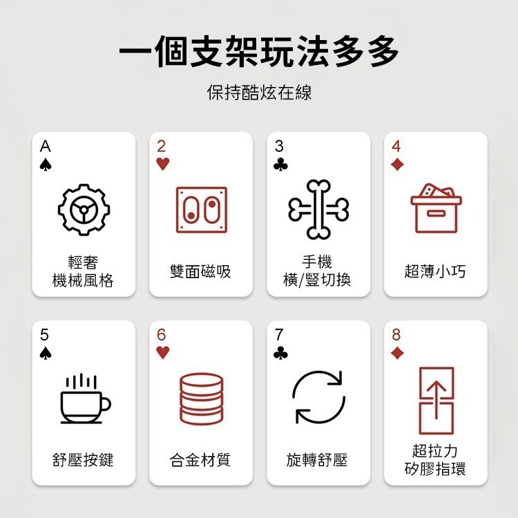 2025 雙面磁吸指環解壓手機支架-細節圖3