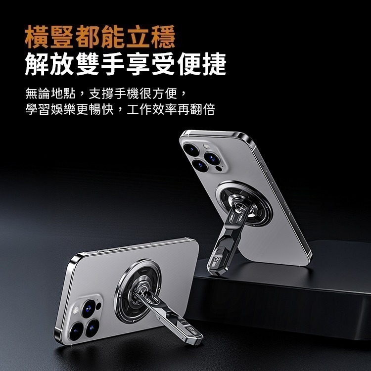 【7-ELEVEN 門市團購】SHOWHAN 二代 磁吸解壓手機支架 T9-細節圖7