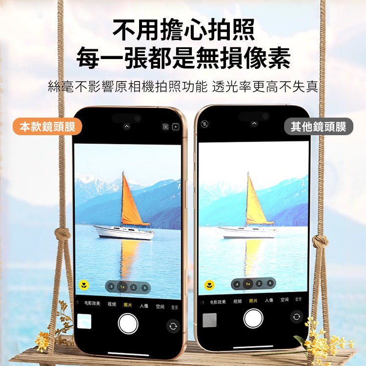 最新 iPhone Air/17/17 Pro/17 Pro Max 高鋁鋁合金鏡頭環 鏡頭貼 底座-細節圖4