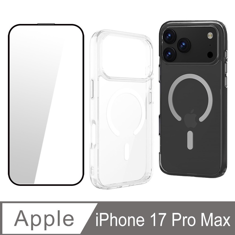 【7-ELEVEN 門市團購】Mr.OC iPhone17系列三次強化高品質高清亮面鋼化玻璃貼＋磁吸防摔空壓殼組-規格圖11