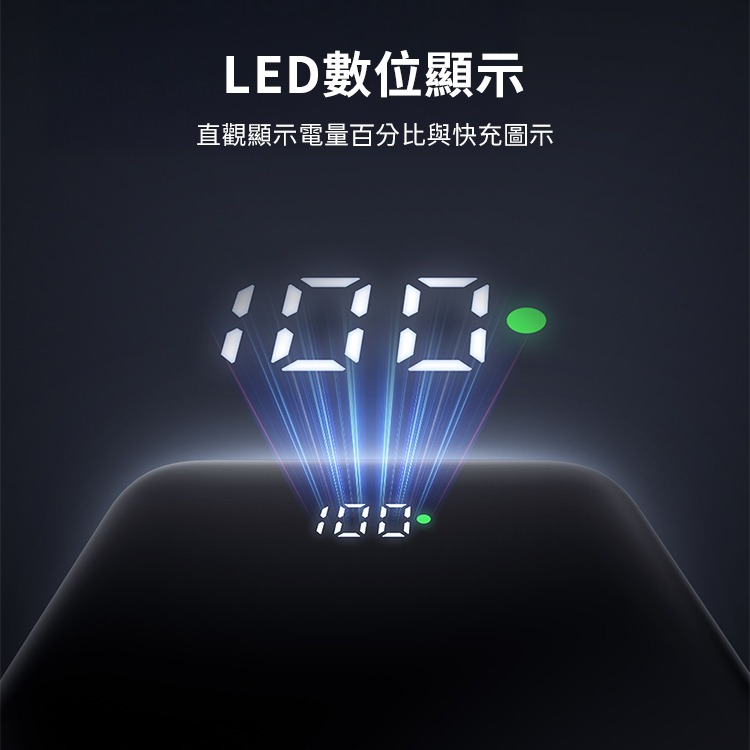 麥多多 標示Wh 可帶上飛機 20W自帶線款支架磁吸行動電源10000mAh 黑色 MC-1811-細節圖10