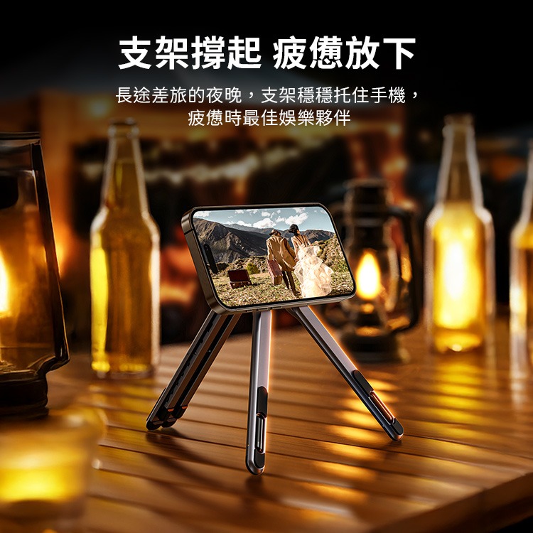 SHOWHAN E05變形金剛筆記型電腦手機平板萬用支架-槍灰色-細節圖10