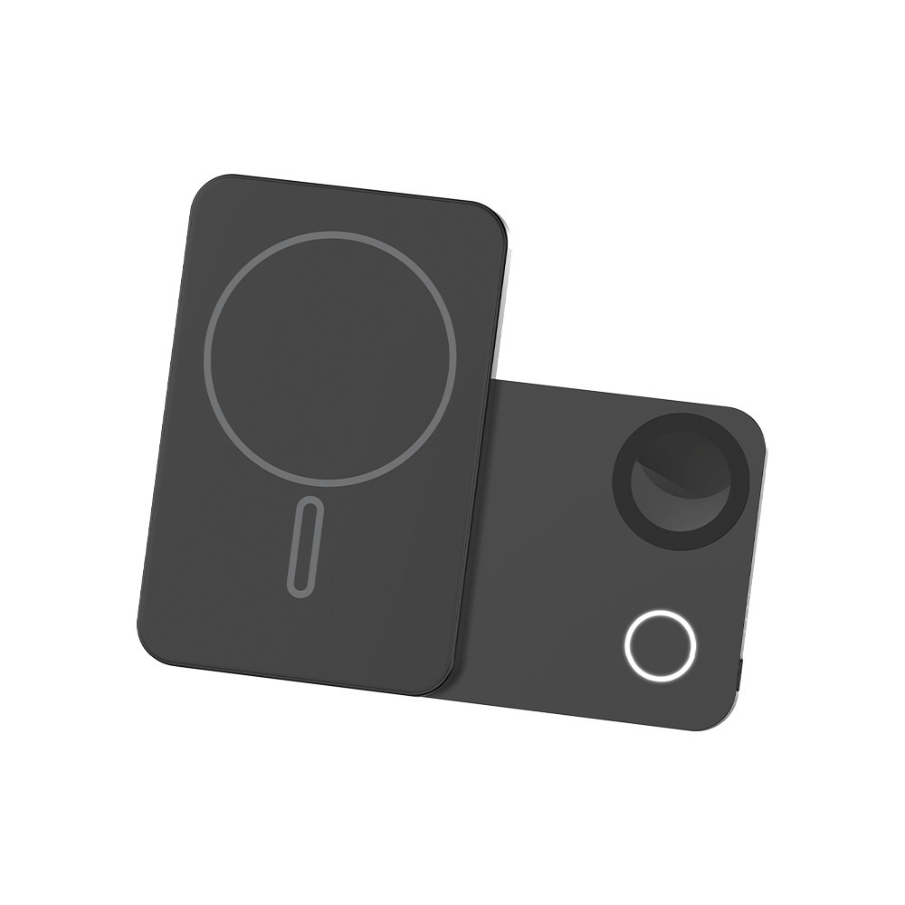 SHOWHAN 三用 旋轉 支架 磁吸無線充 行動電源 行動充 可充手錶 耳機 可上飛機 3C認證 Wh標示-規格圖11