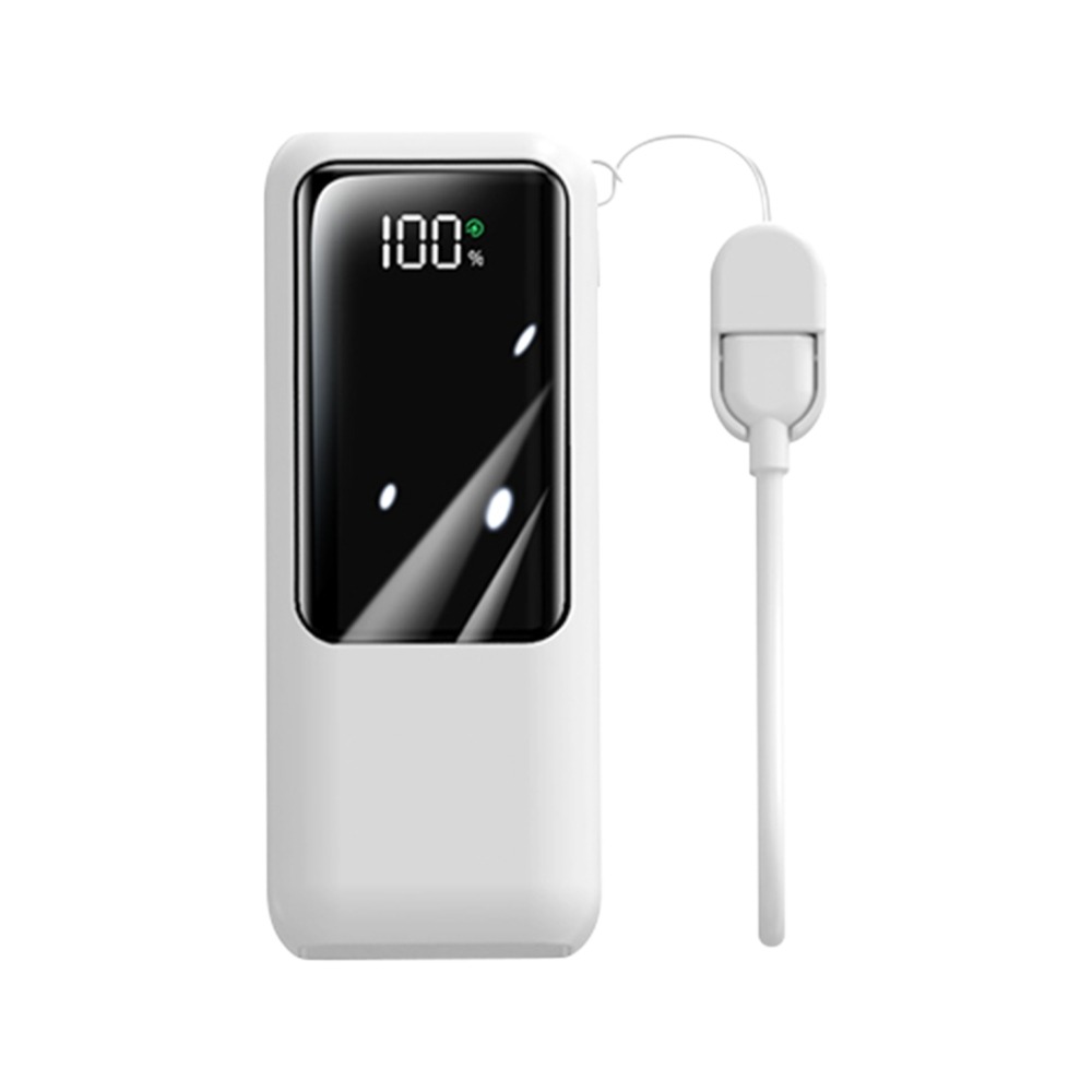 MCK-NPCG 10000mAh 自帶線行動電源 電量顯示 免帶線 行動充 出國必備 標示wh-規格圖11