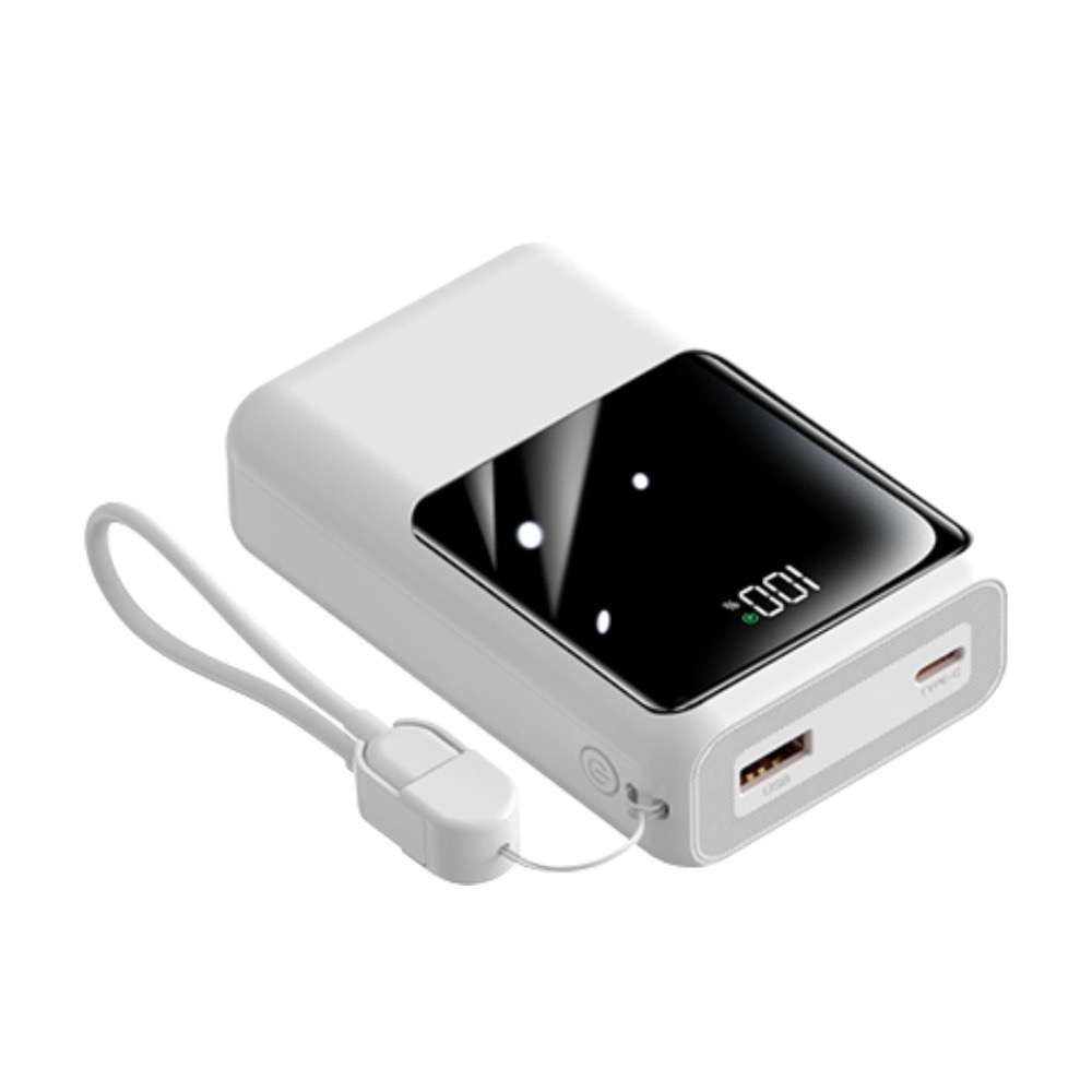 【限時購】 MCK-NPET自帶線顯屏行動電源20000mAh-規格圖11