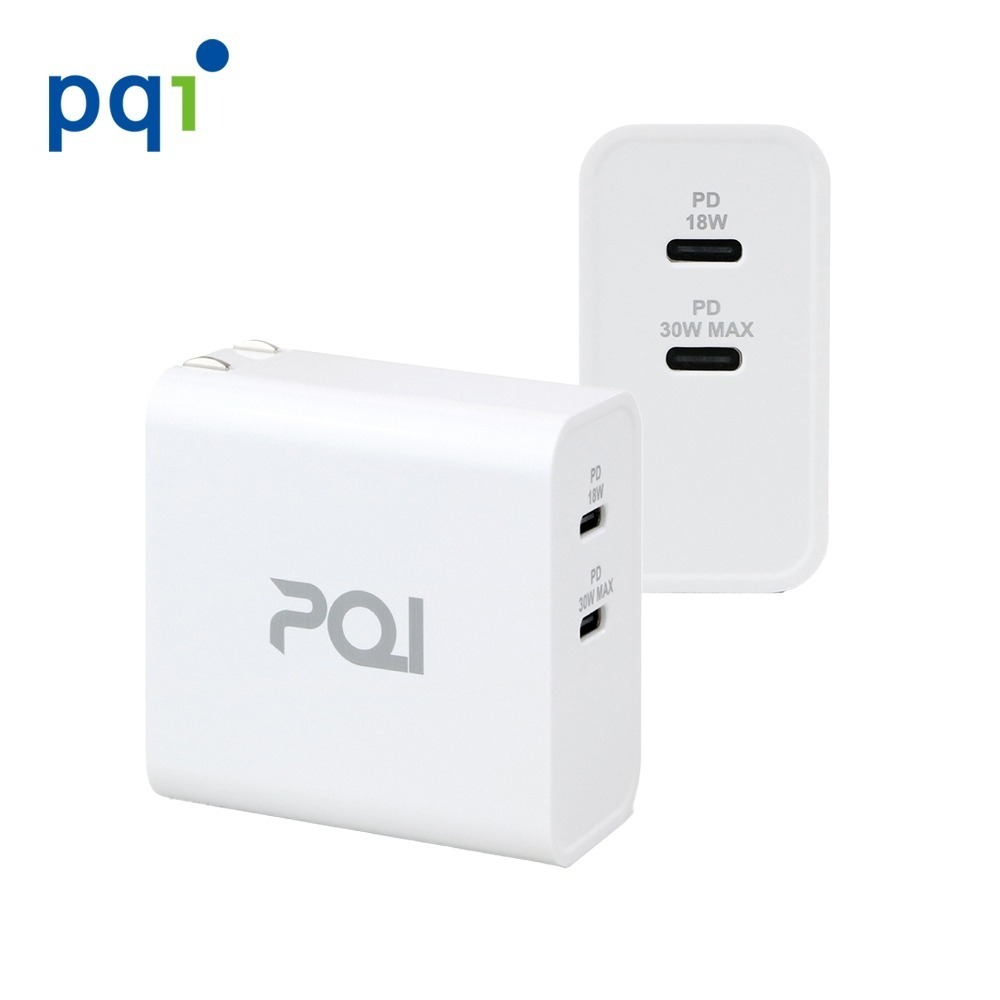 【限時購】 PQI｜PDC 36W 雙孔USB-C 電源供應器 充電器 (支援PD快充)-規格圖7