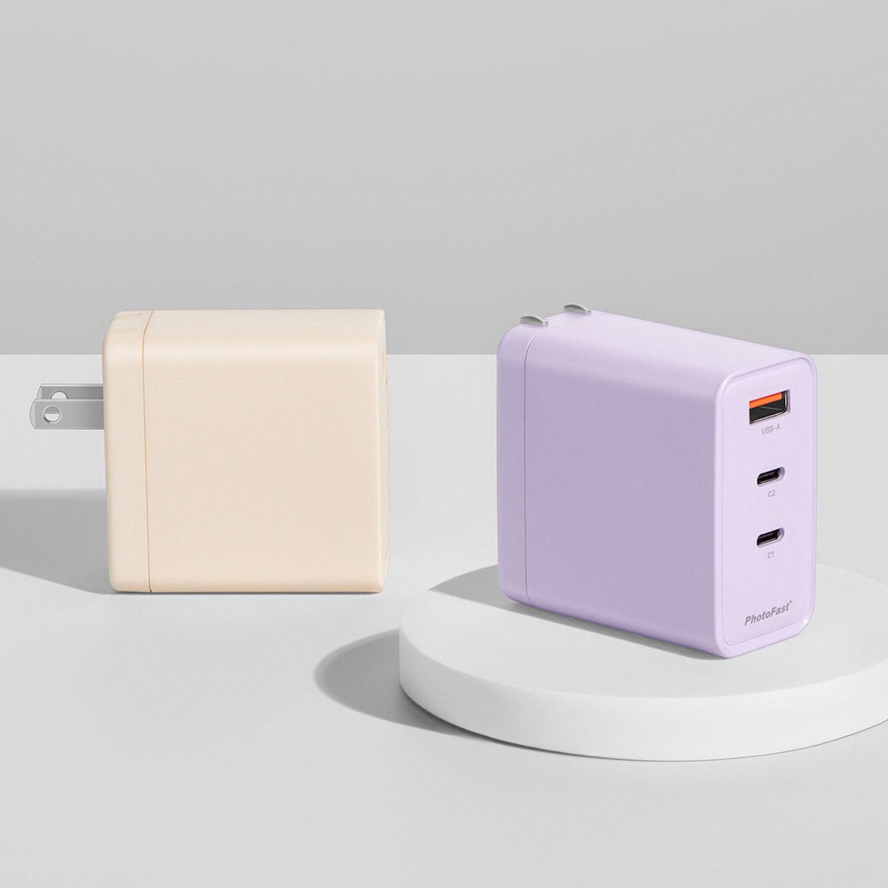PhotoFast A1 65W 氮化鎵 三孔充電器 2C1A 快充充電器/旅充-細節圖6