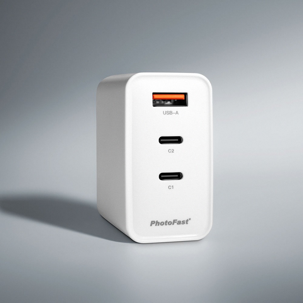 PhotoFast A1 65W 氮化鎵 三孔充電器 2C1A 快充充電器/旅充-細節圖11