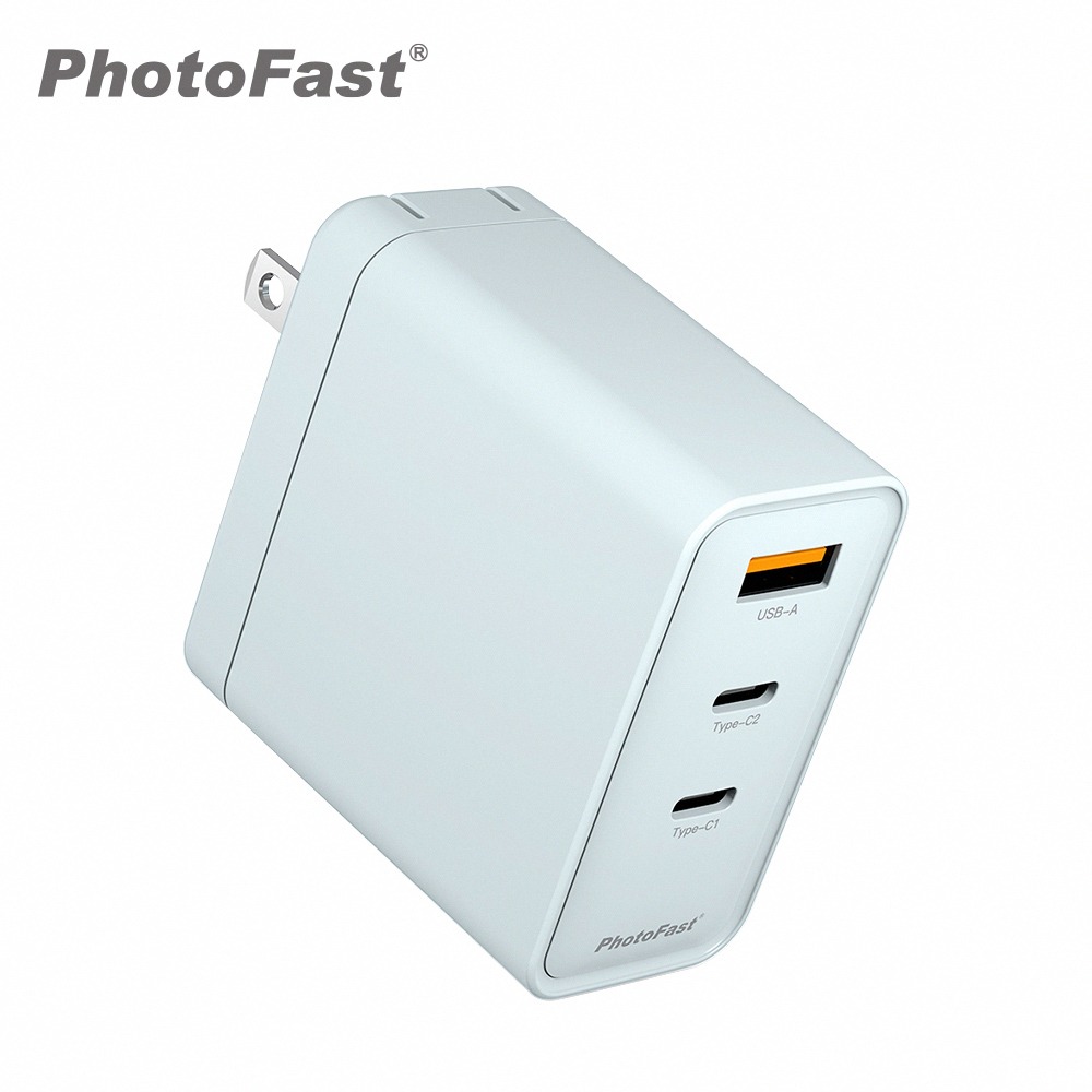 PhotoFast A1 65W 氮化鎵 三孔充電器 2C1A 快充充電器/旅充-規格圖11