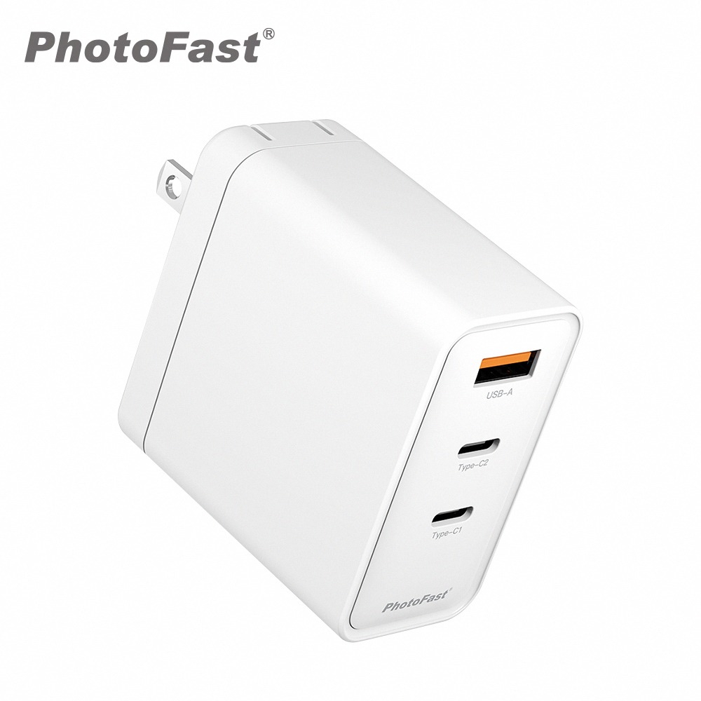 PhotoFast A1 65W 氮化鎵 三孔充電器 2C1A 快充充電器/旅充-規格圖11