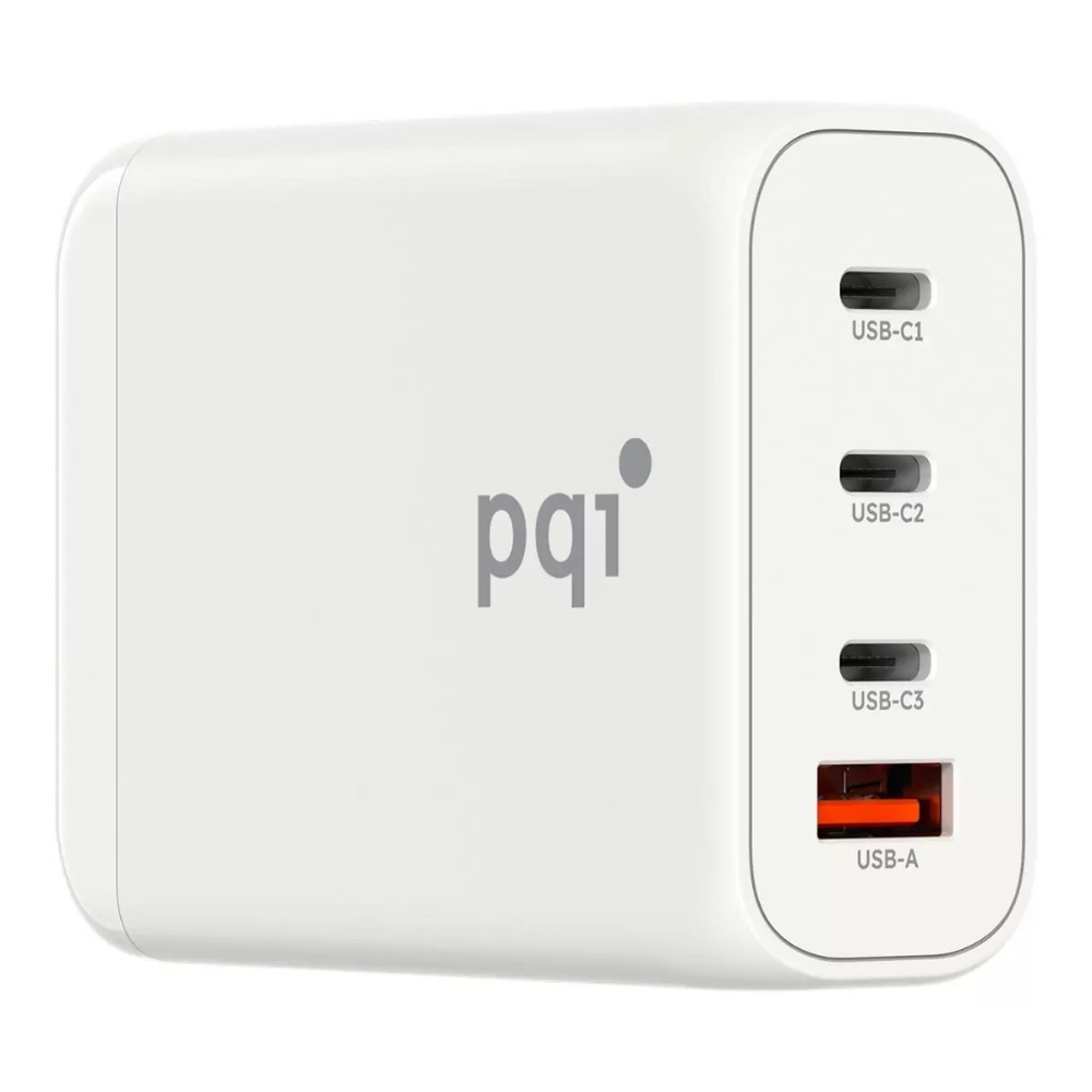 PQI PD 100W 四孔1A3C 氮化鎵高速充電器+240W 數顯超級快充 四合一液態矽膠充電線 1.8m-細節圖8
