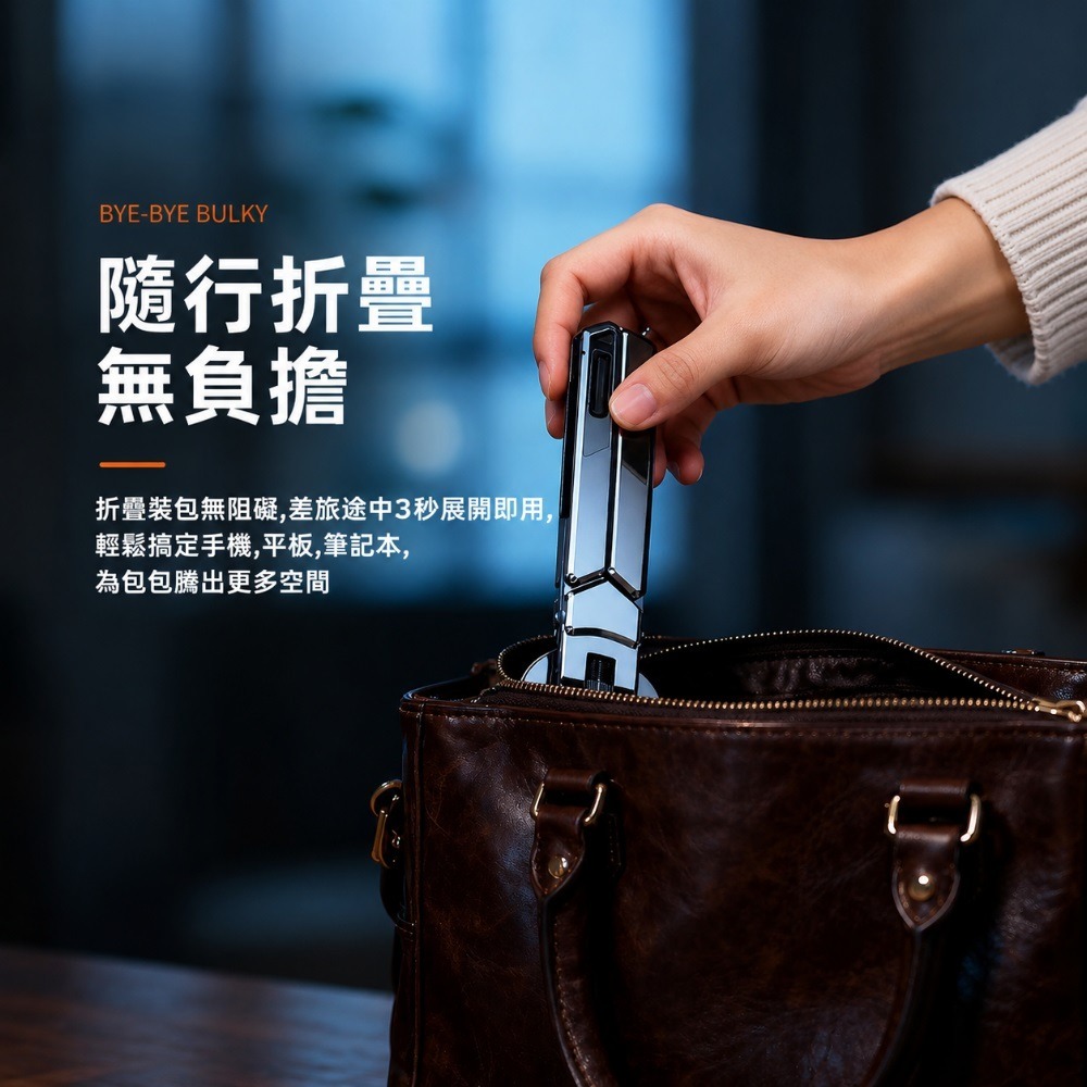 SHOWHAN 多功能變形鋁合金萬用支架 TH-328｜手機/平板/筆電/相機 自拍桿-細節圖9