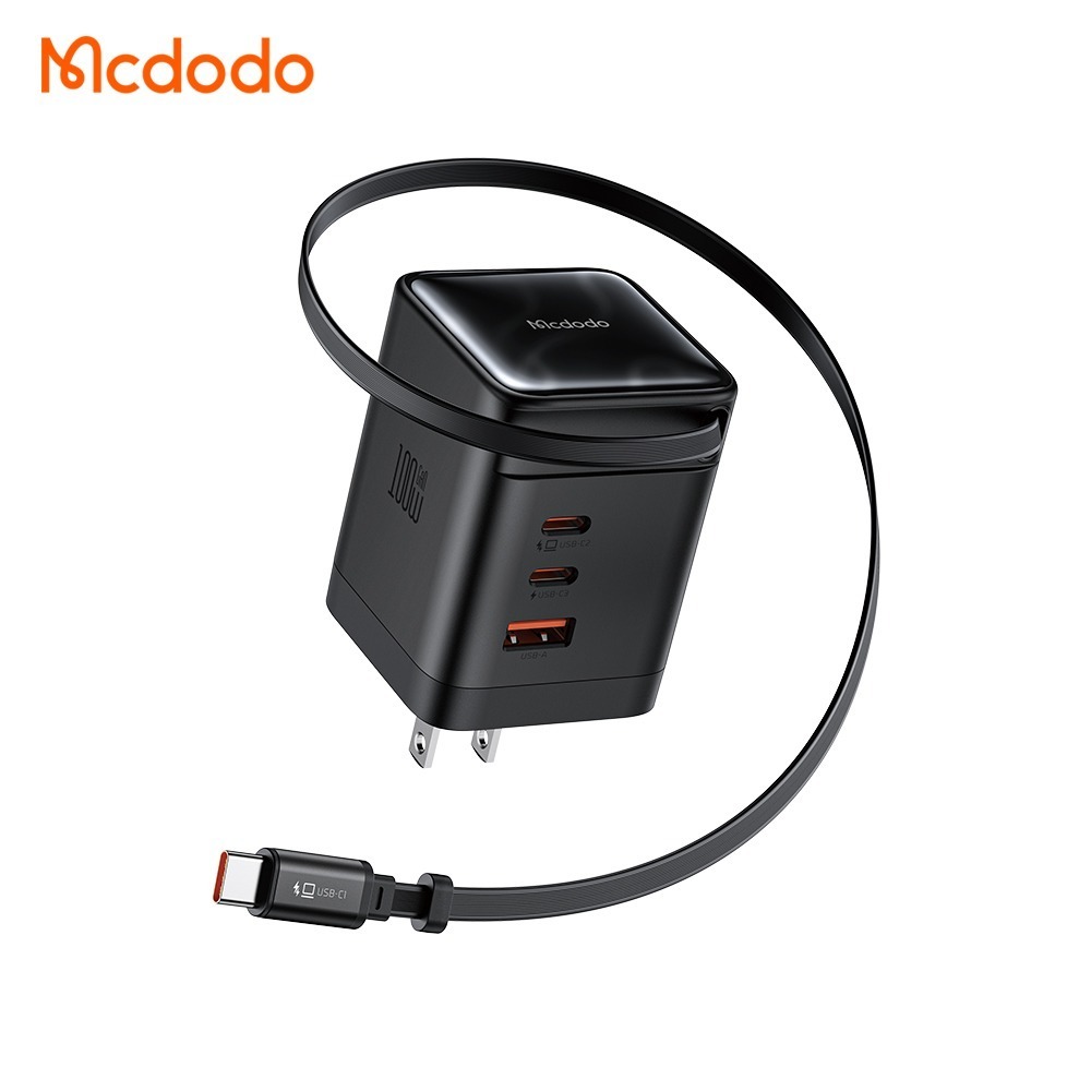 麥多多 FreeGo系列 自帶伸縮線氮化鎵 GaN 67W 快充充電器(CH-411)另有67W雙拉線 100W自帶線-規格圖11
