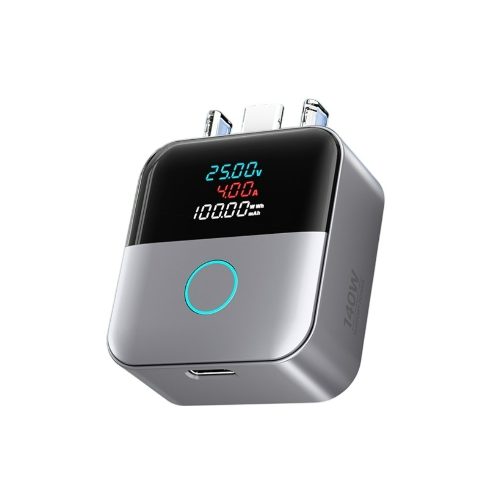 SHOWHAN 數顯 140W Al識別智能保護滿電分離器X02-銀色-規格圖11