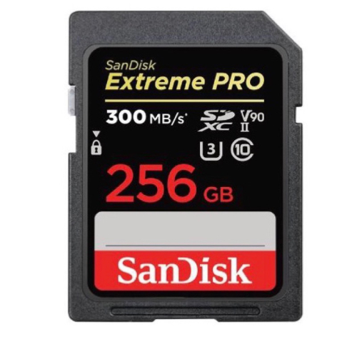 SanDisk ExtremePRO SDXC UHS-II 記憶卡 256GB