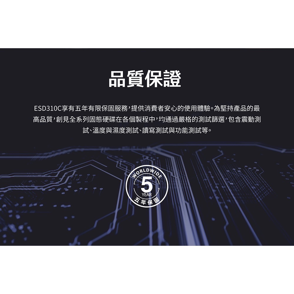 ￼Transcend 創見 1TB 固態SSD 隨身碟 外接硬碟 行動硬碟 蘋果15可用-細節圖5