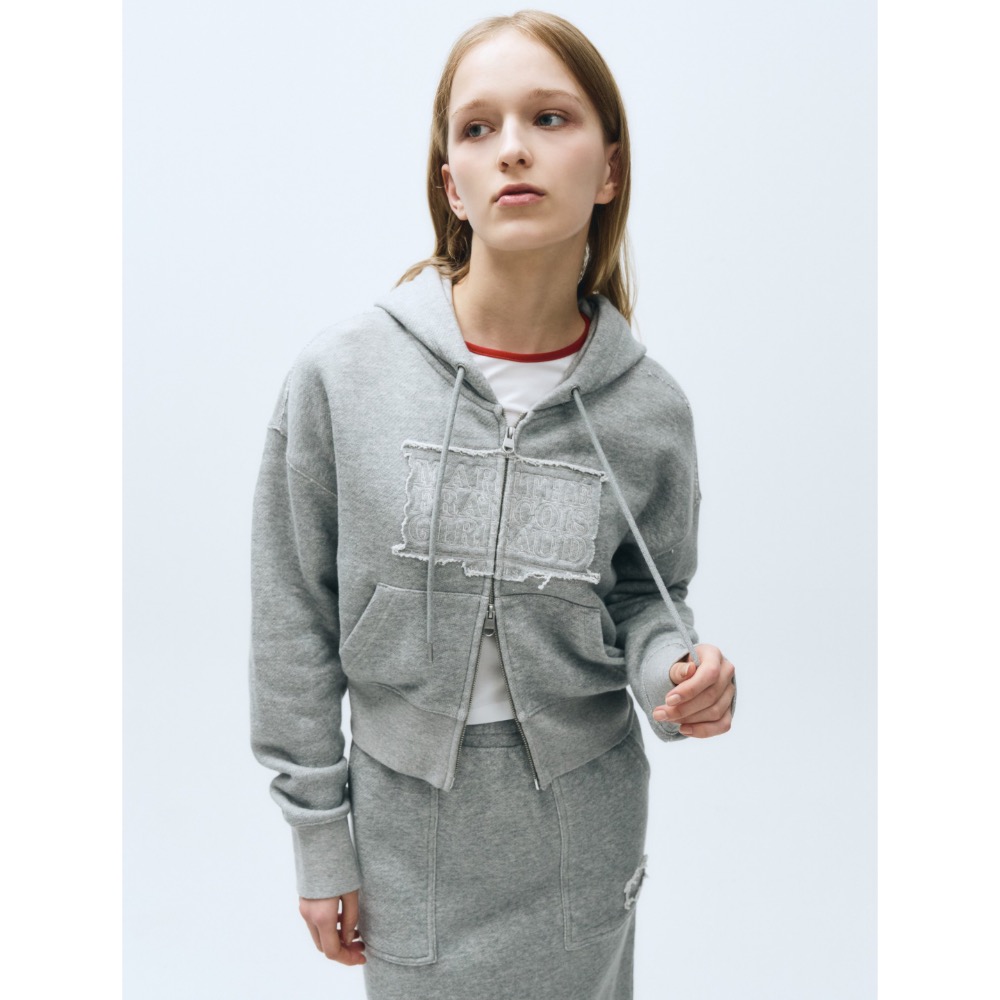 韓國 MFG 經典標誌連帽雙拉鍊短版外套 2025春季新款 韓國代購 空運直送✈️-細節圖6