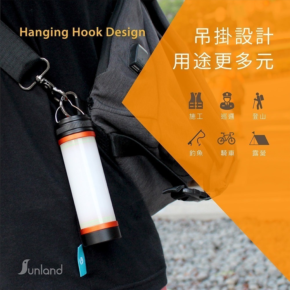 Sunland PA-2835-8 / 戶外多功能手電筒-2500mAh-細節圖6