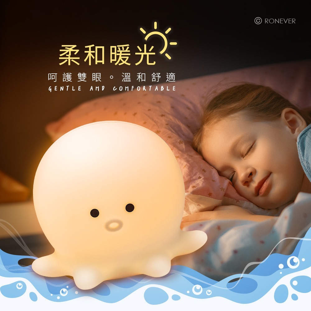 RONEVER PC406-409 / Mini矽膠拍拍燈-細節圖2