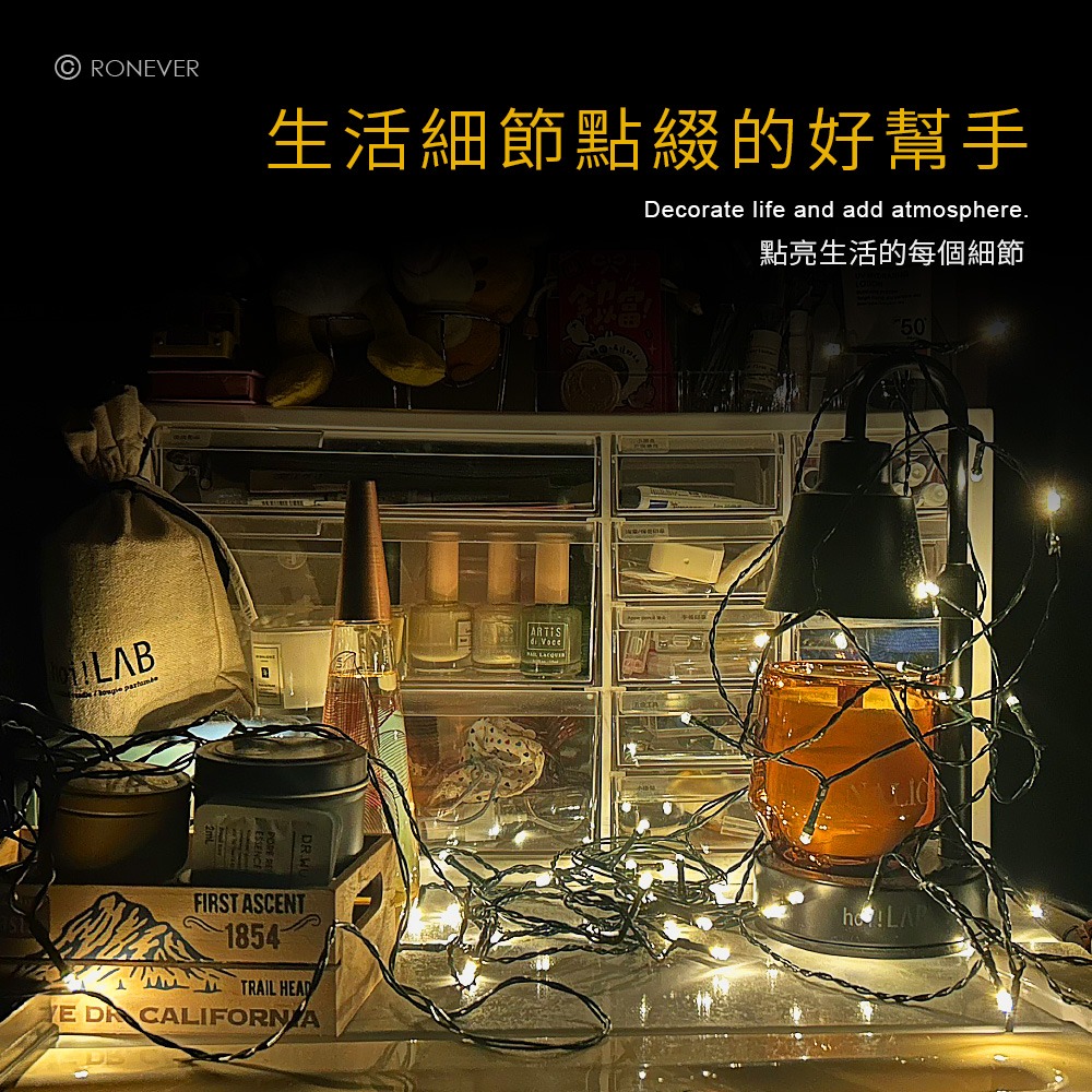 RONEVER PA009 / LED戶外造型燈串-裸燈-9.5M-細節圖6