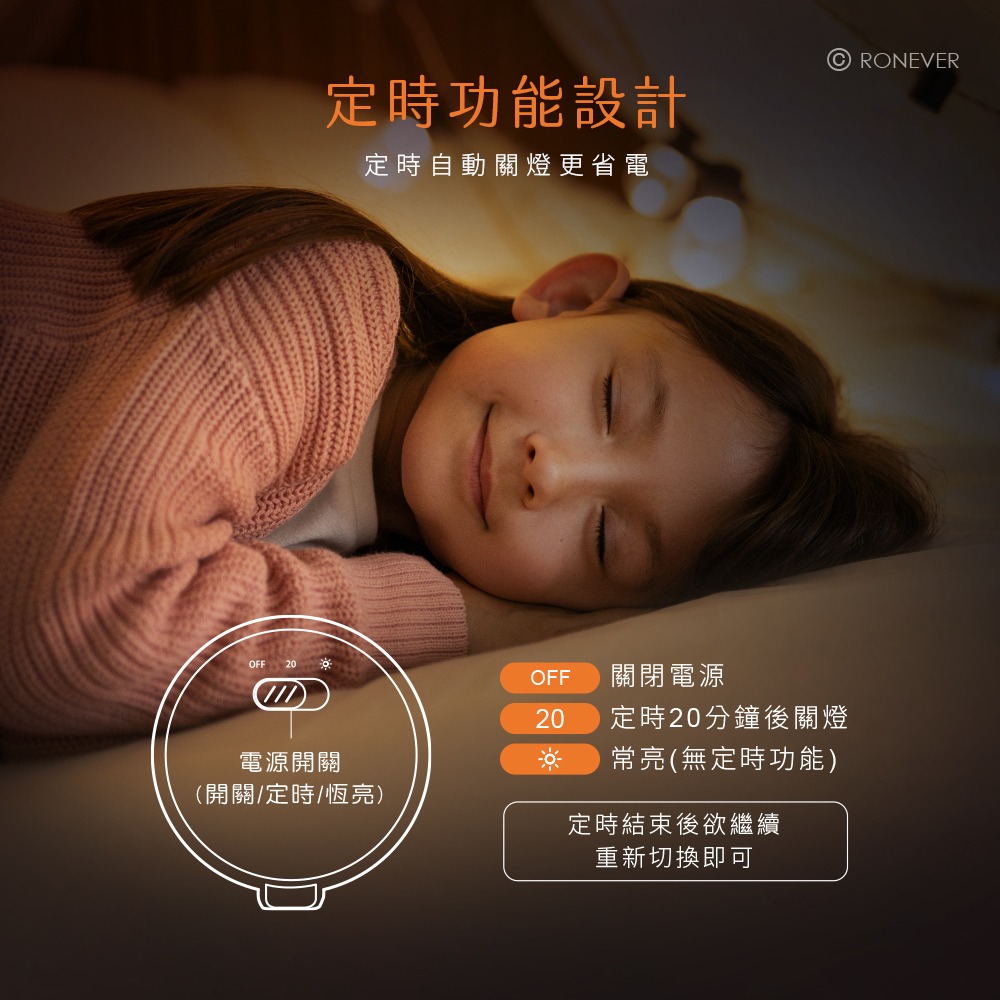 RONEVER PA015 / 小水豚拍拍燈-細節圖6