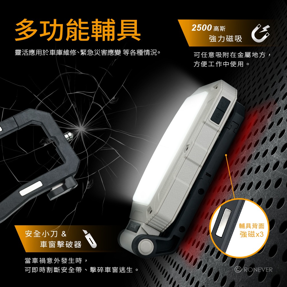 RONEVER PA005 / 多功能太陽能戶外燈-細節圖4