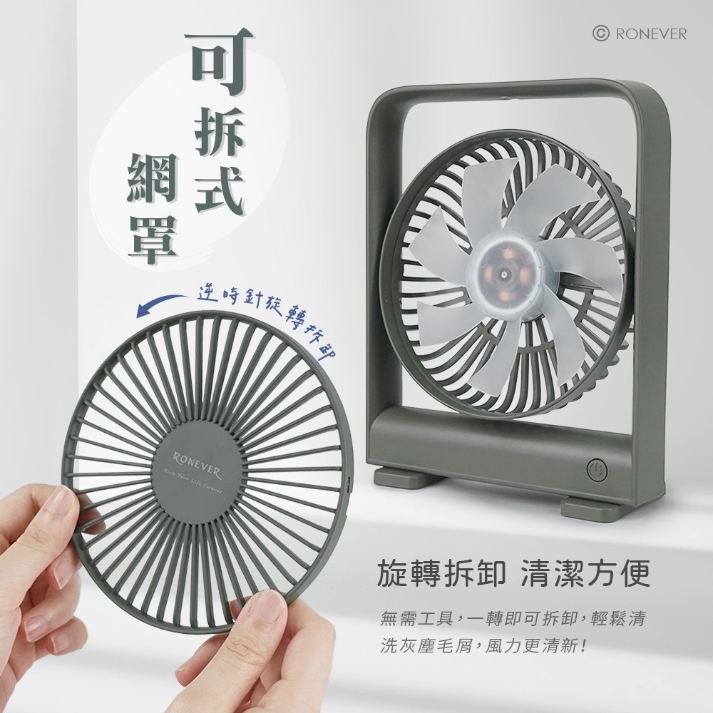 RONEVER PG038 / 磁吸超薄桌面風扇-細節圖6