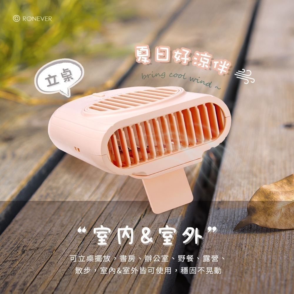 【7-ELEVEN 門市團購】RONEVER PG007 / 頸掛式多功能風扇-細節圖3