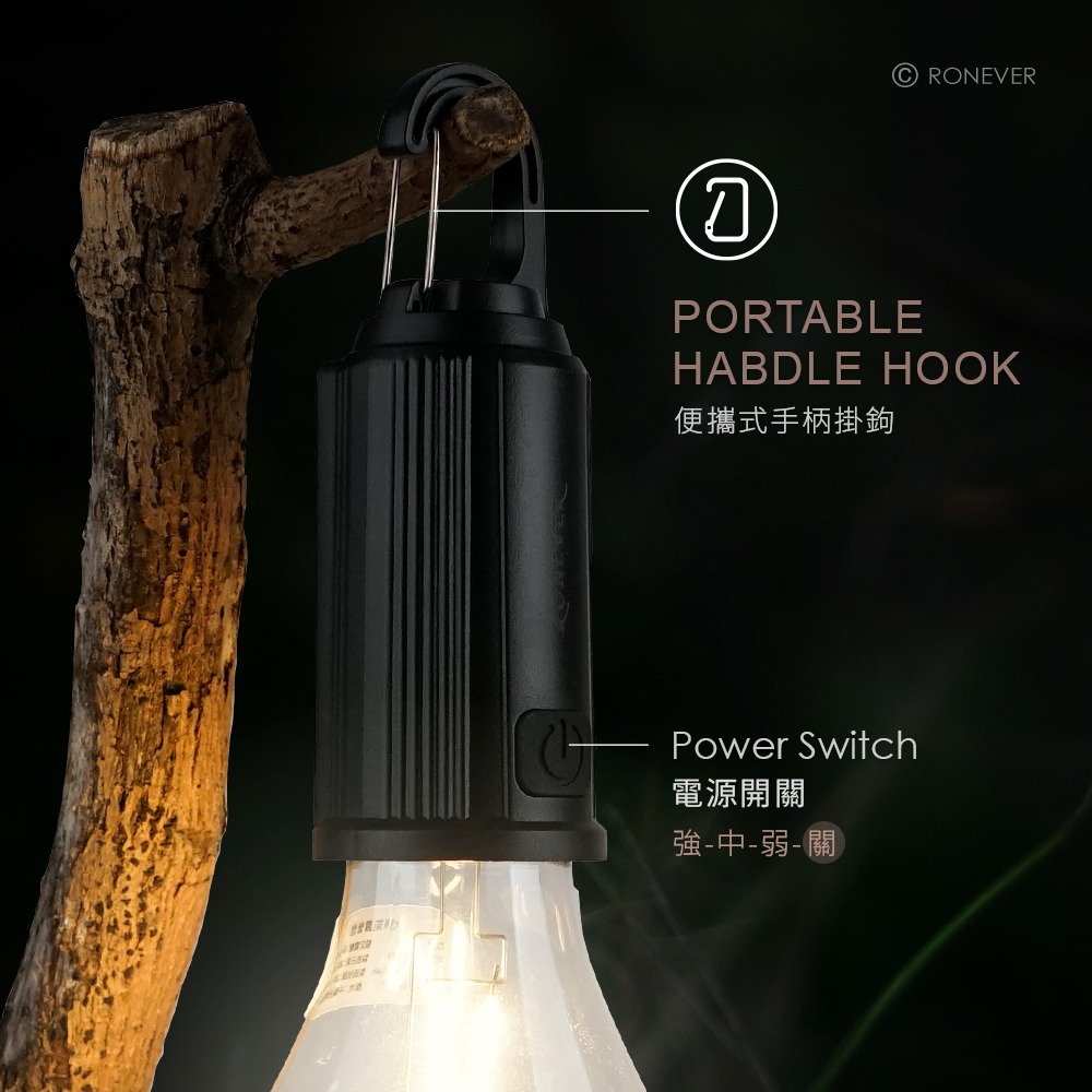 RONEVER PA018 / 太陽能露營燈-細節圖5
