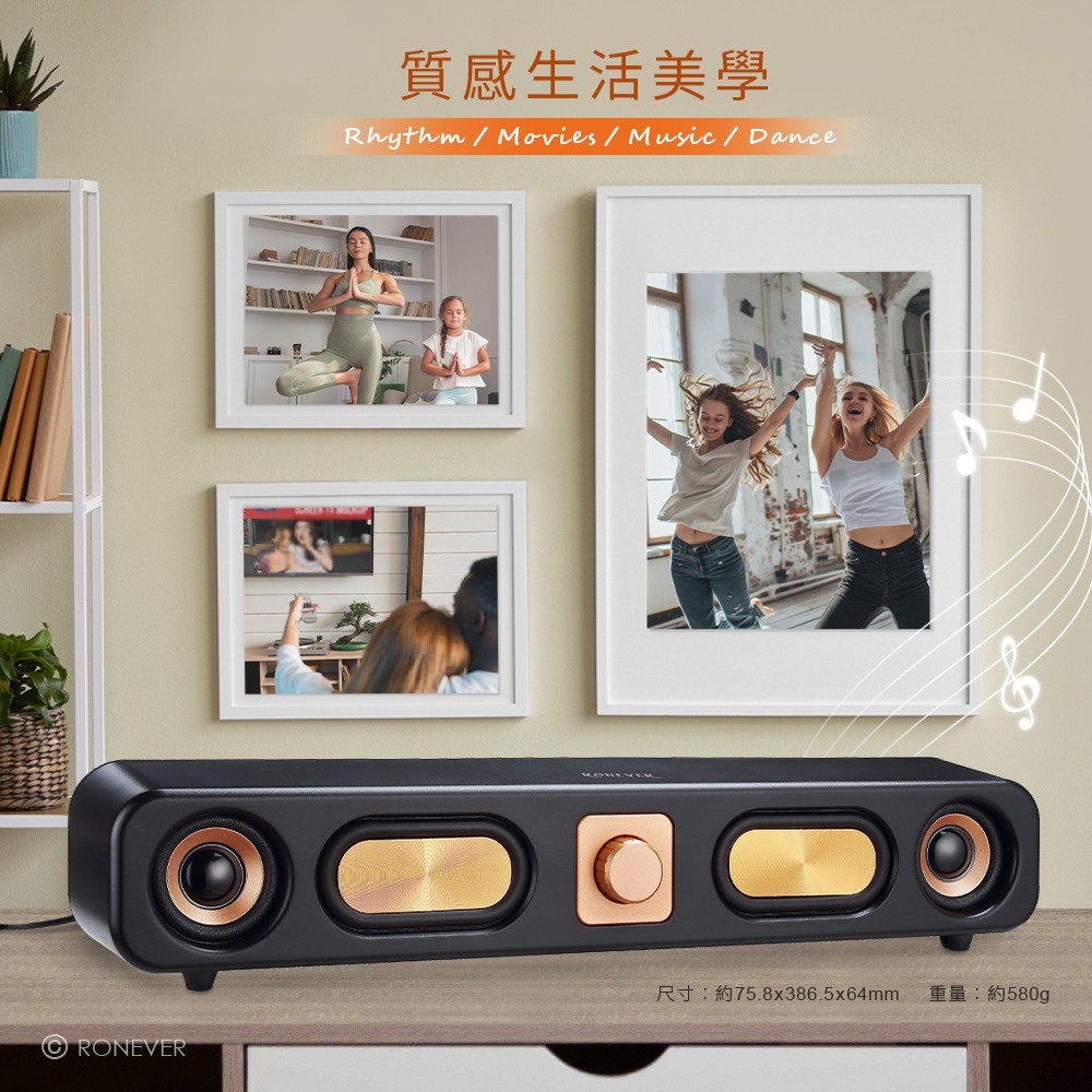 RONEVER MAP178 / 雙模立體聲藍牙喇叭-細節圖5