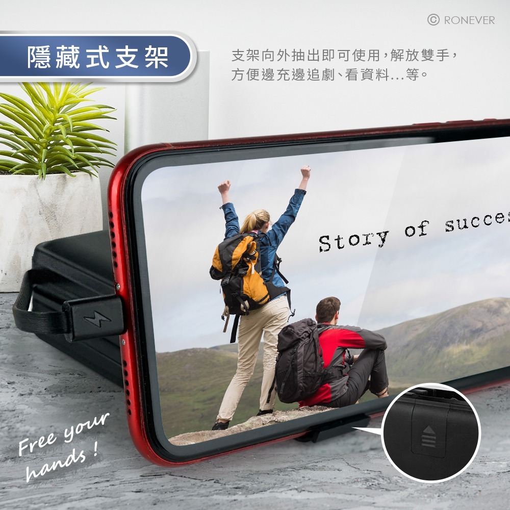 RONEVER D02 / 全能旅充行動電源-15000mAh-細節圖8