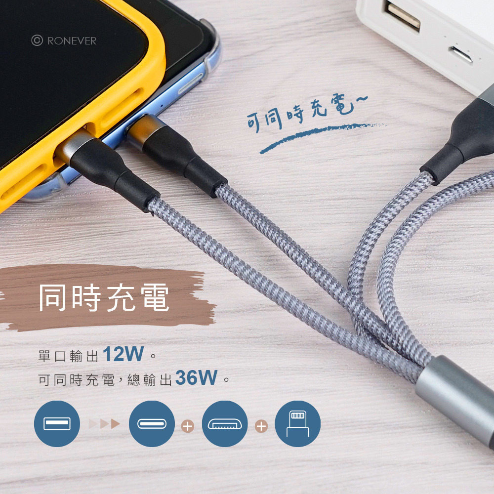 RONEVER VPC191 / 多合一吊飾充電線-細節圖3
