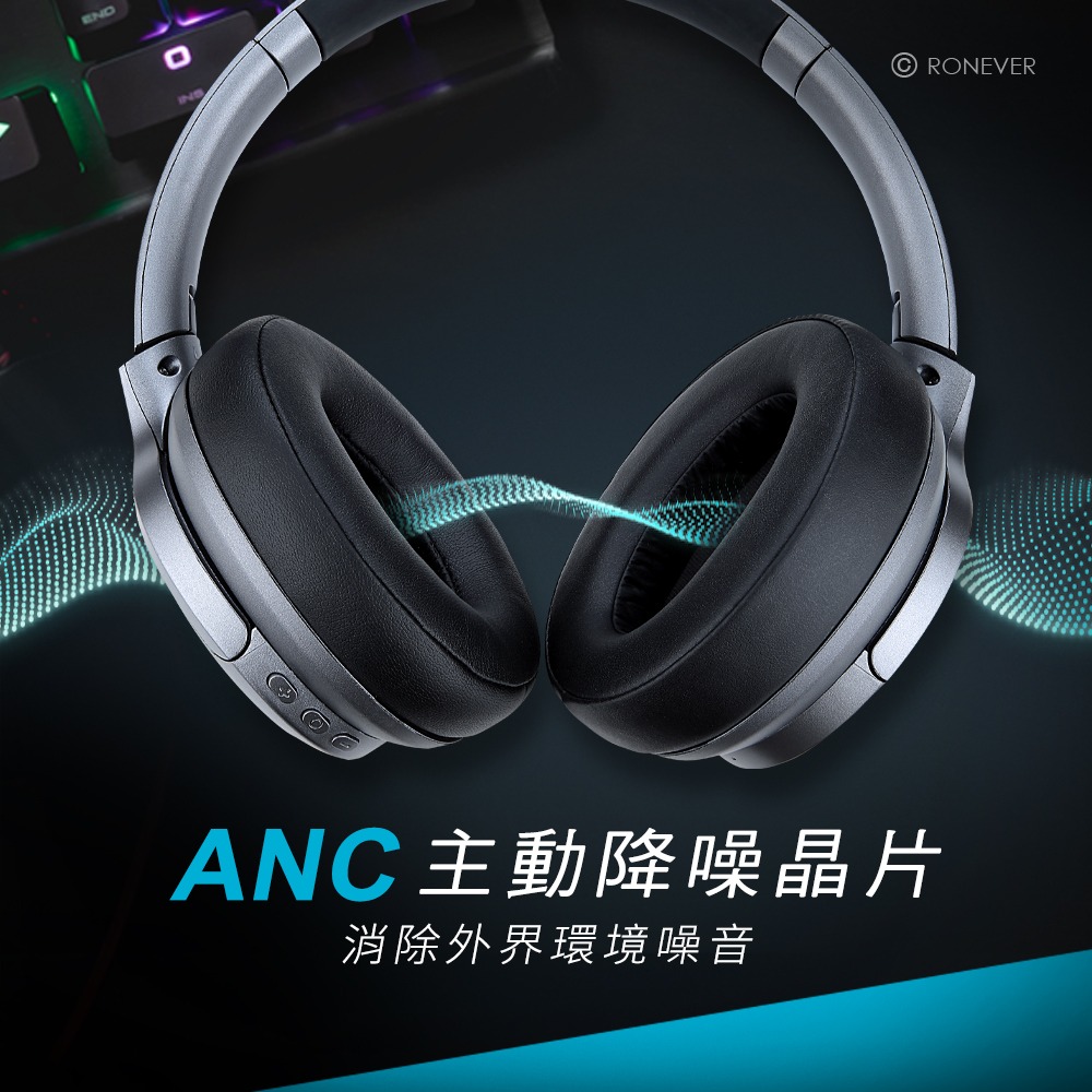 RONEVER MOE352 / 頭戴折疊藍牙耳機-細節圖7