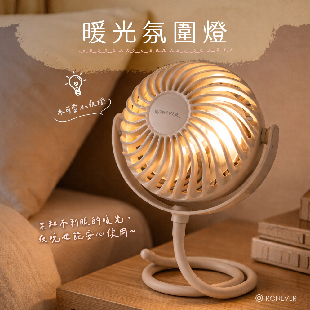 RONEVER PG042 / 4吋軟管球形風扇-細節圖4