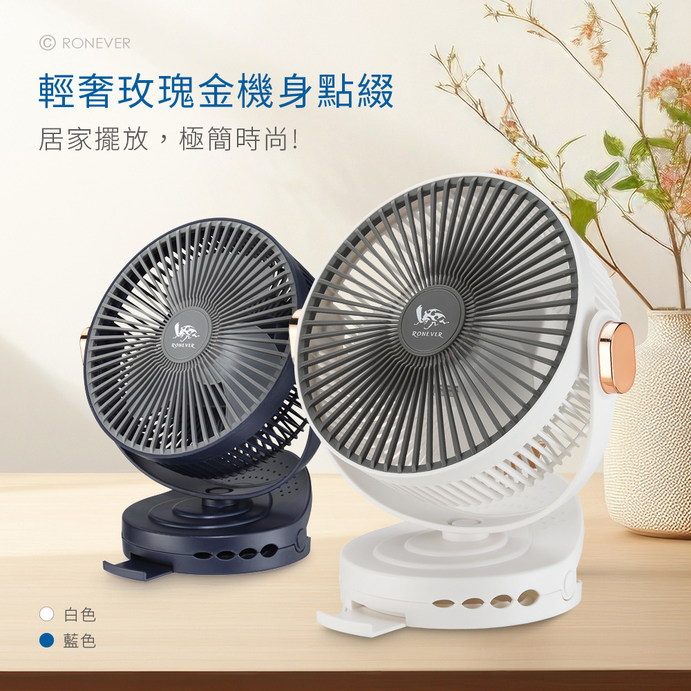 RONEVER PG041 / 6吋夾立雙用靜音風扇-細節圖9