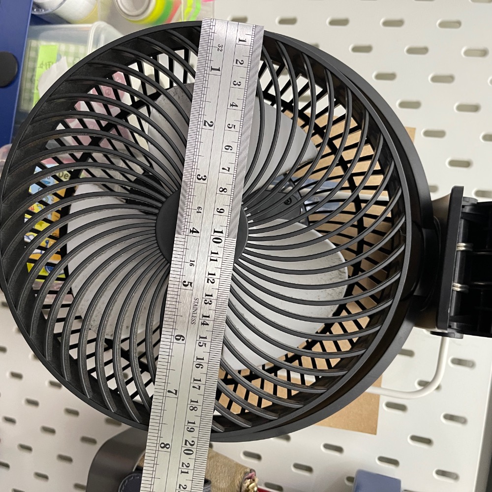 共田F25 8寸夾扇-細節圖2