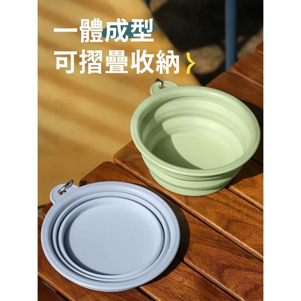 寵物摺疊碗 寵物外出碗 附扣環 摺疊碗 狗狗外出碗 貓咪外出 狗碗 貓碗 寵物用品 矽膠碗 外出矽膠碗︱繁華中西藥局︱-細節圖6
