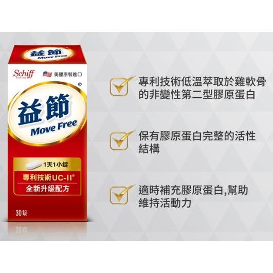 ★Move Free 益節★ Move Free 益節 加強型迷你錠 30錠/盒 現貨︱繁華中西藥局︱-細節圖4